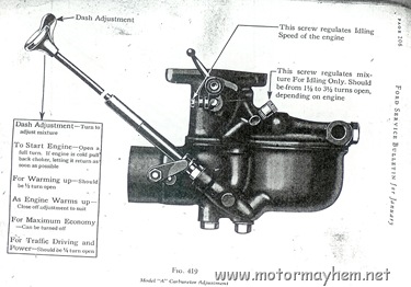 Carburetor Info