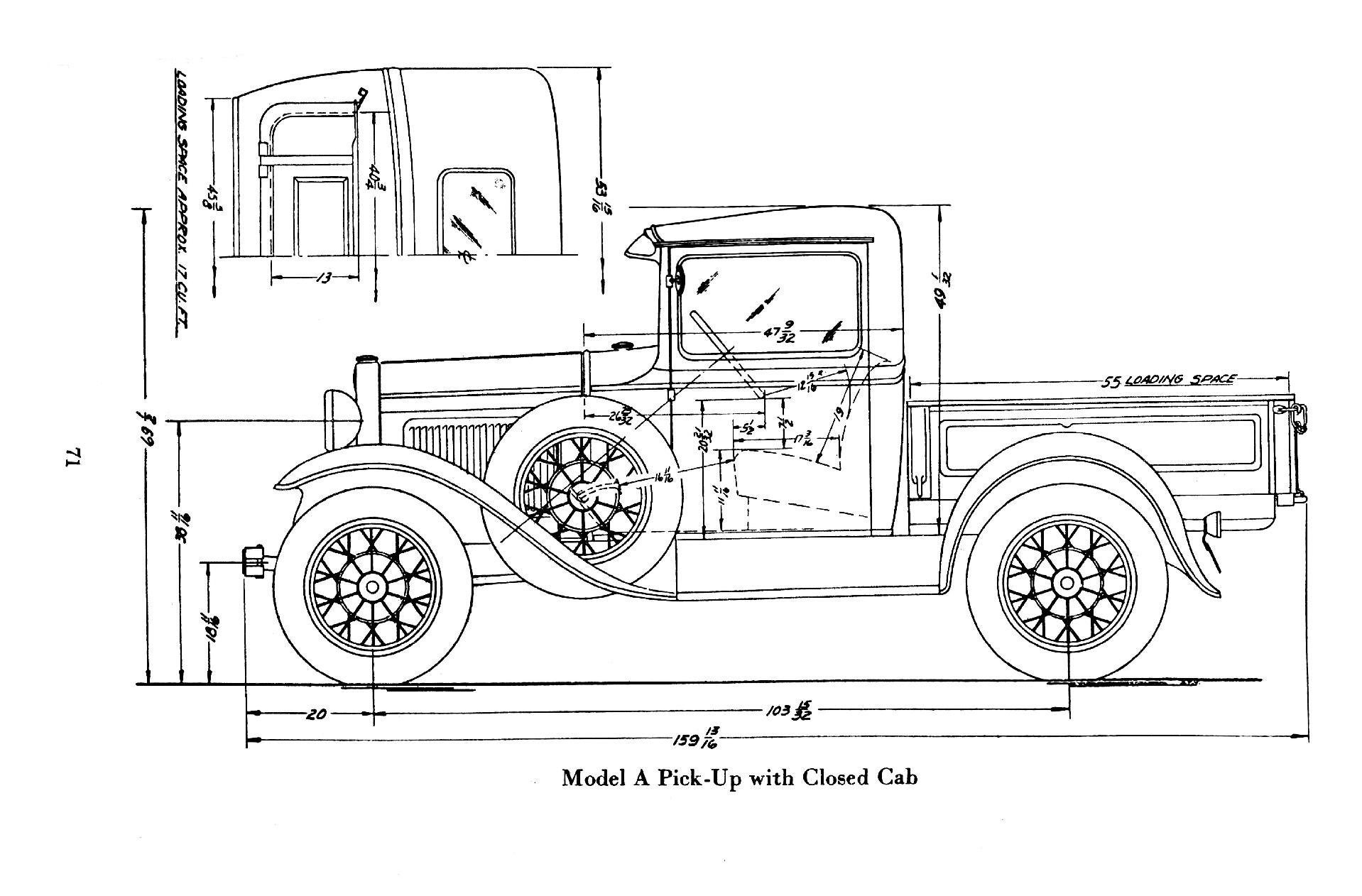 Ford model a chassis specs #9